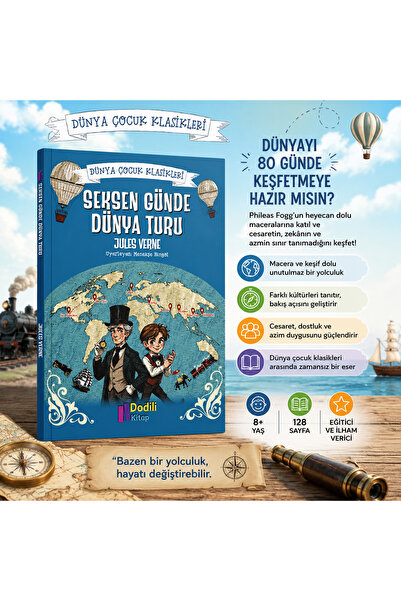 Seksen Günde Dünya Turu / Dünya Çocuk Klasikleri