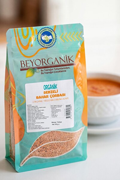 BEYORGANİK Organik Sebzeli Bahar Çorbası 80gr (10 Dk Hazır )