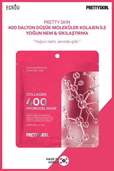 Ecrou Pretty Skin Collagen 400 Hydrogel Mask