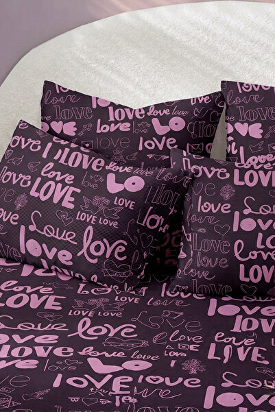 Lorien Love Patterned Fitted Sheet Set Single / Double / King Size