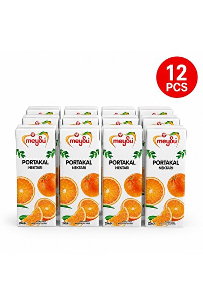 Meysu Nectar de Portocale Set 12 Buc 200 Ml