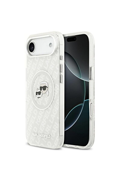 Karl Lagerfeld Husa pentru iPhone 17 Air - IML Glitter K&C Heads Logo MagSafe...