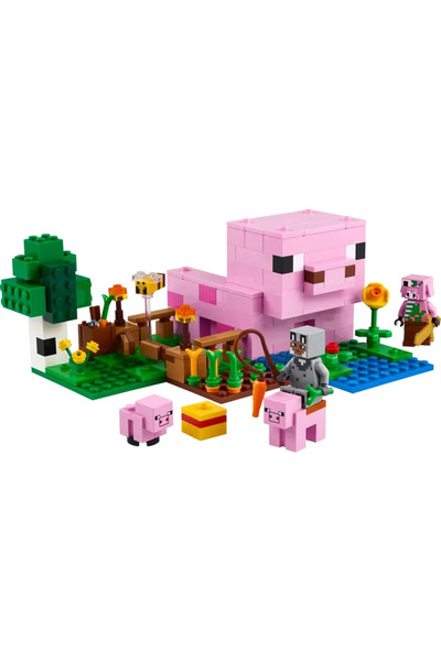 LEGO Minecraft The Baby Pig HouseвЂЇв„ў вЂ“ 238 piese, 7+ ani