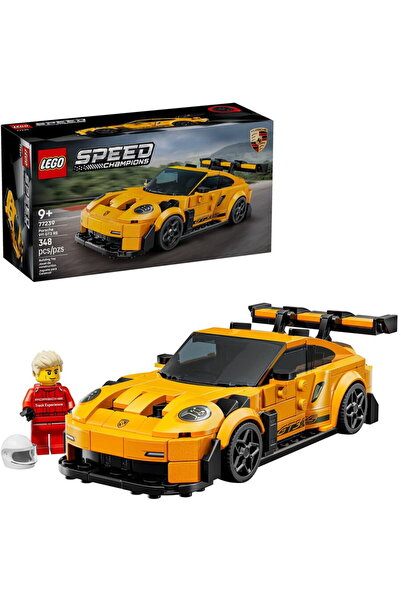 LEGO Campionii Vitezei - Supermașină Porsche 911 GT3 RS 77239, 348 de piese