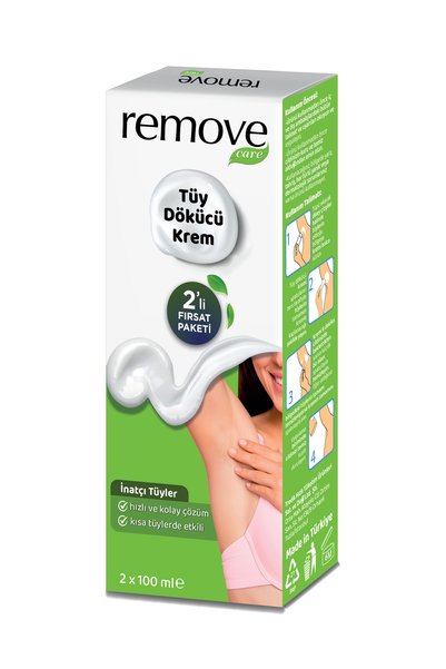 remove مزيل الشعر العنيد 100 مل مجموعة أدفانتج 2 قطعة 2x100 مل