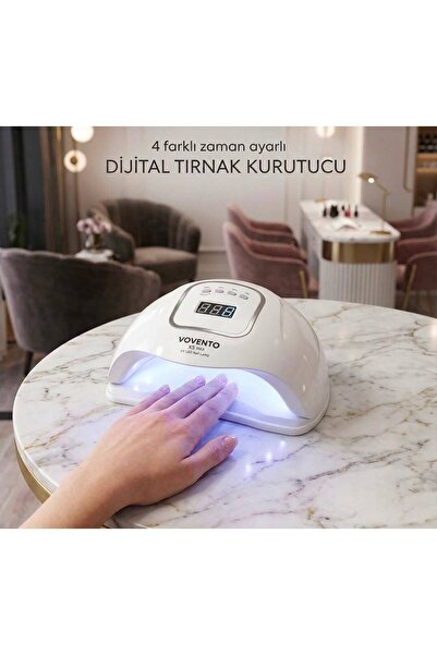 vovento Protez Tırnak, Kalıcı Oje Ve Uv Jel Kurutucu Kurutucu Makinesi