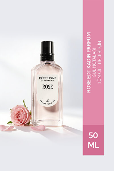 L'Occitane Rose Parfüm, EDT, Kadın, Gül Notası, 50 ml
