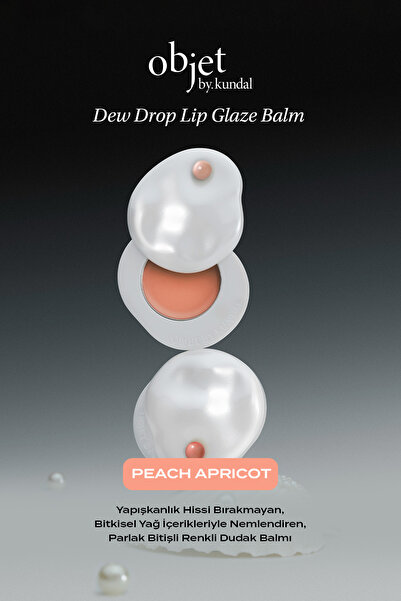 Kundal Moisturizing Glossy Finish Colorful Lip Balm Objet by Dew Drop Lip Gla...