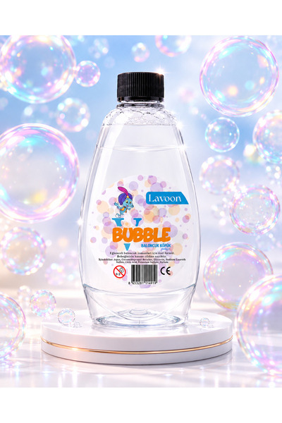 Lavoon V-bubble Kaliteli Formül Baloncuk Sıvısı Likiti Köpük Tabancası Balonc...