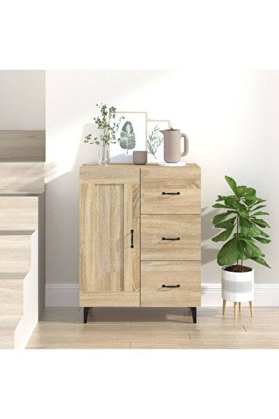 Concept Servantă, stejar sonoma, 69,5x34x90 cm, lemn compozit