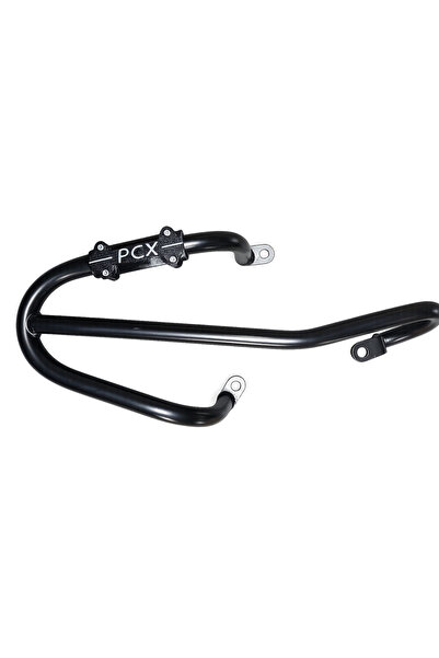 Ybs Pcx 125 Egzoz Koruma Demiri 2021-2025 -22mm Boru-Beyaz Yazılı