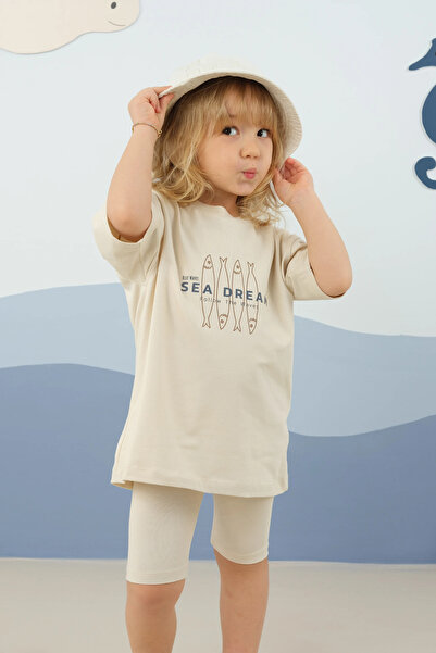 Mioma Kids Basic Suit Bone with Short Leggings