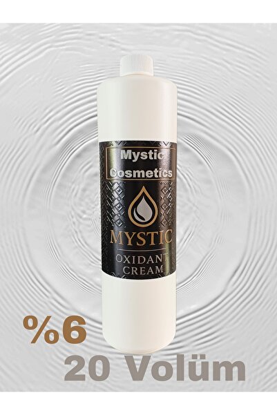 Mystic Profesyonel Krem Oksidan 1000 ml 20 Volüm %6 - Boya Uygulama Seti Hedi...