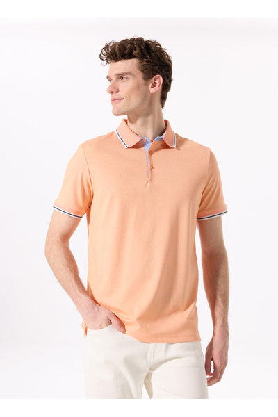 FABRIKA COMFORT Turuncu Erkek Regular Fit Polo T-Shirt CM DS 01 02