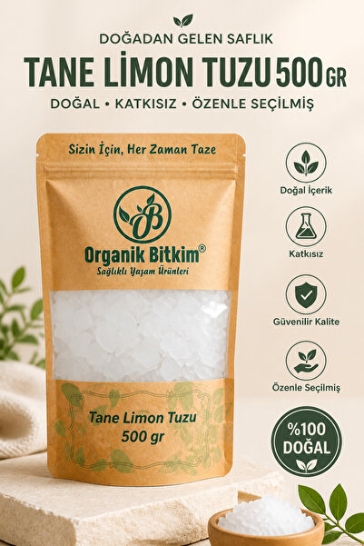 OB Organik Bitkim Tane Limon Tuzu 500 gr