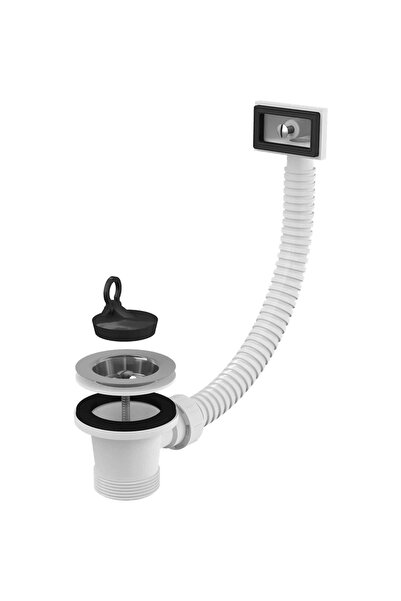ALCA Robinet chiuvetă bucătărie cu preaplin 1.1/2 "