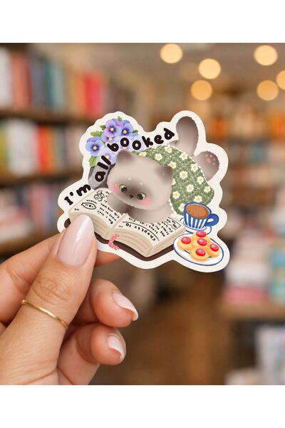 Flurina Studio Tekli Sticker - I'm All Booked