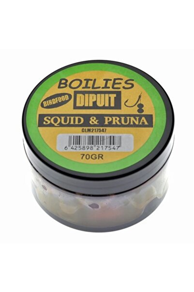 Claumar Boilies Birdfood De Carlig Dipuit Squid & Pruna 70gr