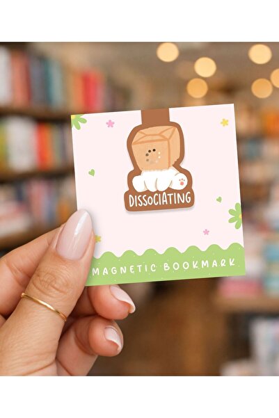 Flurina Studio Mıknatıslı Kitap Ayracı No:29 - Dissociated