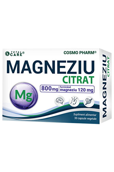 Cosmo Pharm Magneziu Citrat 800mg 30cps vegetale