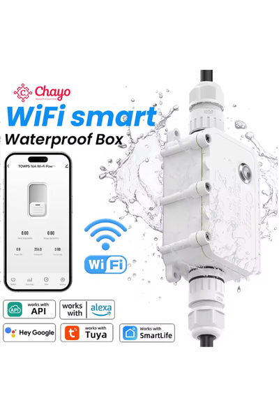 Choice مفتاح Tuya TONGOU الذكي المقاوم للماء بمعيار IP67، يعمل بتقنية الواي ف...