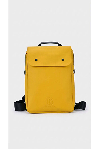 Brandsmiths Mustard Dock Structured Backpack