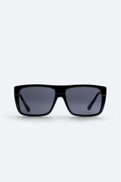 Avva Black Square Frame Sunglasses A51Y8804