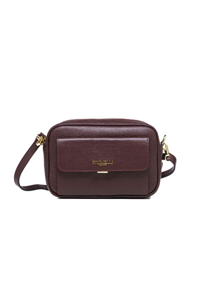 Piumelli Milano حقيبة كروس للنساء/الفتيات SANDY Bag D54 باللون العنابي