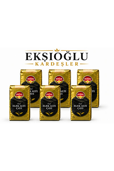 Doğuş Çay Doğuş Özel Elek Altı Siyah Çay 500 g x 6 Paket | Taze ve Demli Lezzet