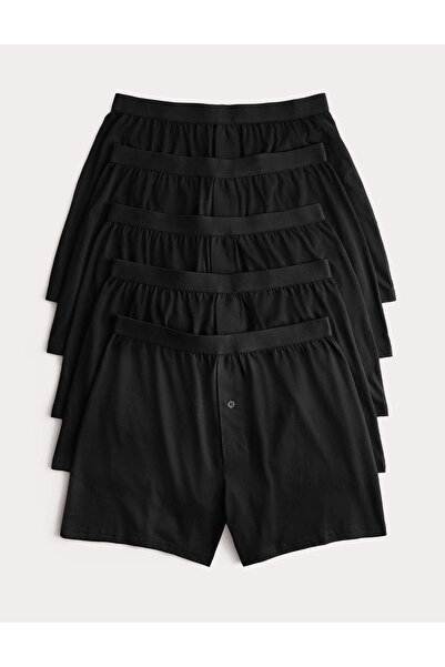Marks & Spencer Saf Pamuklu 5'li Cool & Fresh™ Boxer Seti