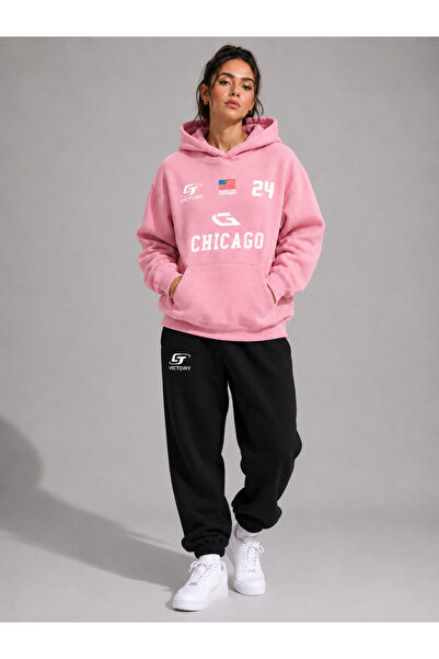 COMANCHERO Unisex Design Chicago Printed Top and Bottom Tracksuit Set
