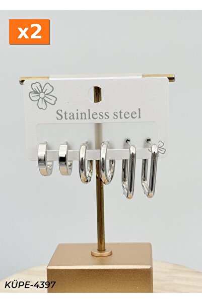 Bozhi Steel Earrings Elegant Gift