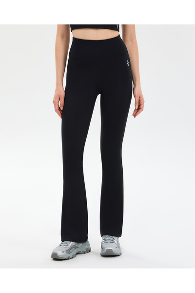 SKECHERS W Basic Flare Legging Kadın Siyah Tayt S2510201-3817