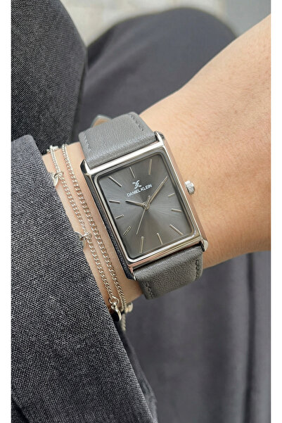 Daniel Klein Premium Black Leather Watch for Women DK.1.14124-1