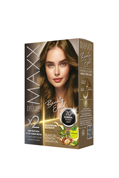 MAXX DELUXE Beauty Expert Set Saç Boyası 7.0 Kumral