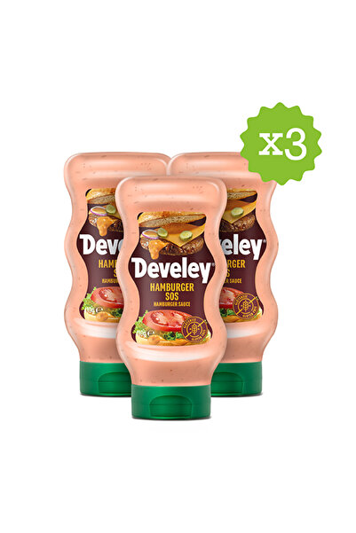DEVELEY 410 GR HAMBURGER SOS-DEVELEY x 3 Adet