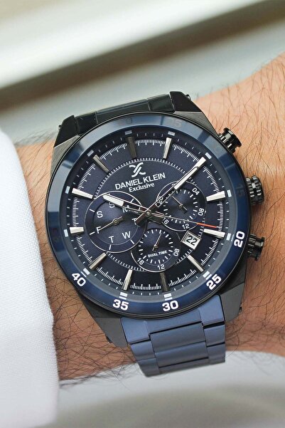 Daniel Klein Dk441604 Men's Wristwatch with Steel Strap
