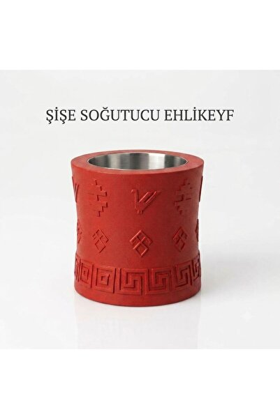 Mottopi Ehlikeyf Şişe Soğutucu, Termojelli Şişe Soğutucu, Kilim Desenli Şarap...