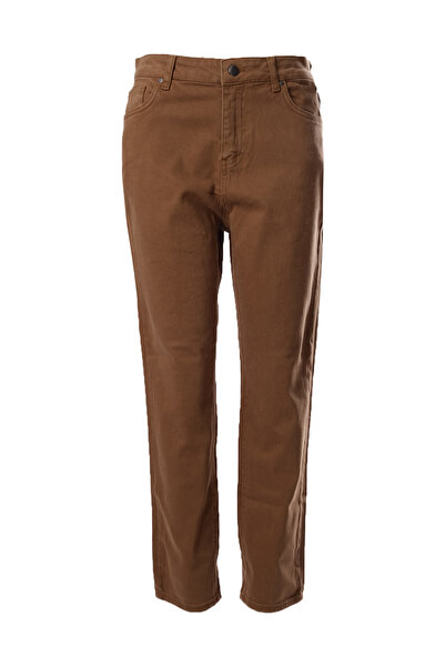 Faik Sönmez Pantaloni minimalisti pentru femei - Regular Fit Midi