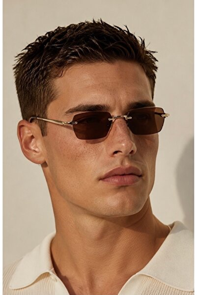 LOOKUP Rc-As.P Men's Sunglasses Brown New Season Uv 400 Sun Protection Top Qu...