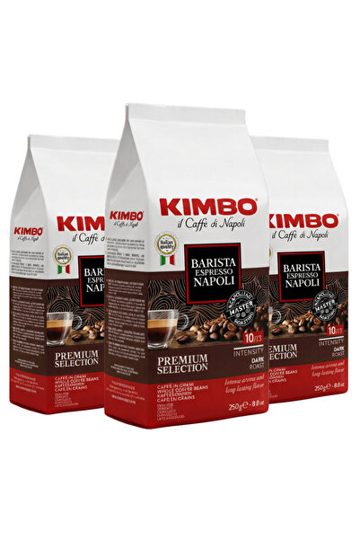 Kimbo Espresso Napoli Çekirdek Kahve (250 Gr) (3'lü Set)