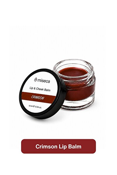 miseca Crimson Moisturizing and Nourishing Colored Lip Balm 10 ml