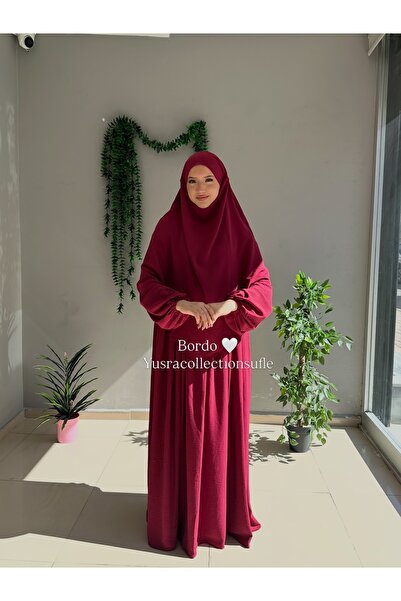 Yüsra Collection Σετ Φόρεμα και Σουφλέ Τεσεττουρ Αυρομπίν