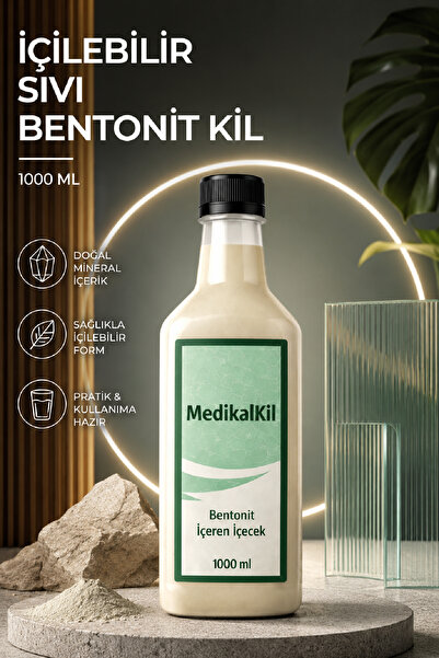 Venur Sefa Sağlığınız İçin Montmorillonit Mineralli Içilebilir Sıvı Bentonit ...