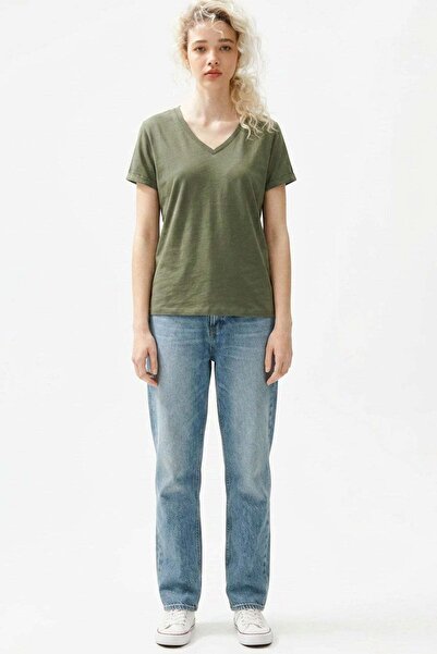 COTENCONCEPT Μπλουζάκι V-Neck Basic