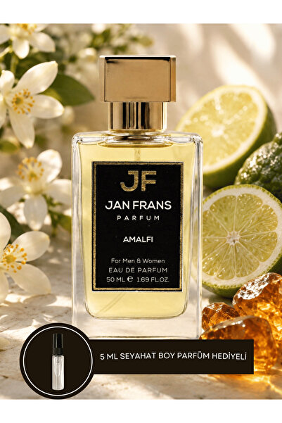 JF JAN FRANS Amalfi - Citrus Floral Fresh Kokulu 50ml Kalıcı Edp Unisex Parfü...