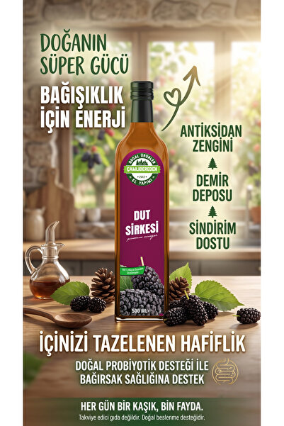 Çamlıdereden Doğal Ürünler Dut Sirkesi
