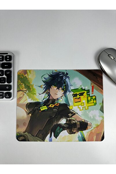 mousepad bastir لوحة ماوس للألعاب من كينيتش جينشين إمباكت أنيمي غاشا V2 - مقا...