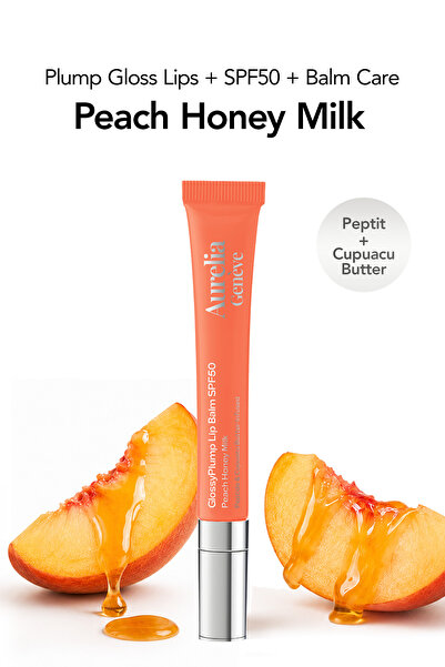 Aurelia Genève Glossy Plump Lip Balm SPF50 - Dudakları Güneşten Koruyan & Anı...