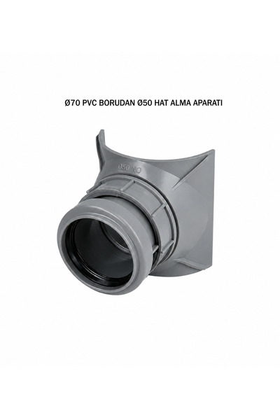 Armoni DeltaQ Pvc Boru Çatal Bağlantı Aparatı - Hat Açma Aparatı 70 den 50 ye...